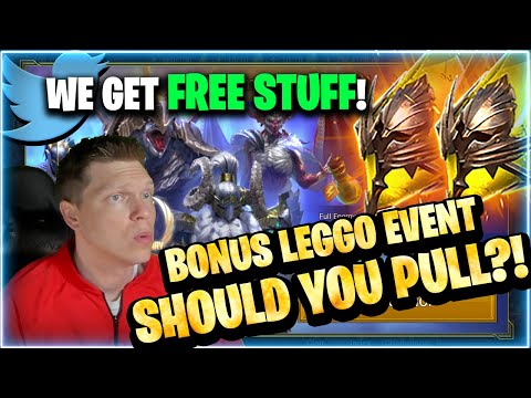 How to get FREE STUFF! Bonus Leggo Event! | RAID Shadow Legends