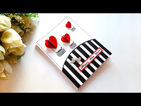 DIY Special Greeting Card for New Year 2025 | Handmade New Year Card Ideas | Tutorial