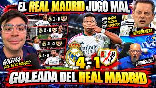 🚨REACCIONES A LA GOLEADA DEL REAL MADRID EN LIGA 4-1 AL RAYO VALLECANO!