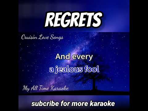 Regrets karaoke shorts #shorts #karaoke