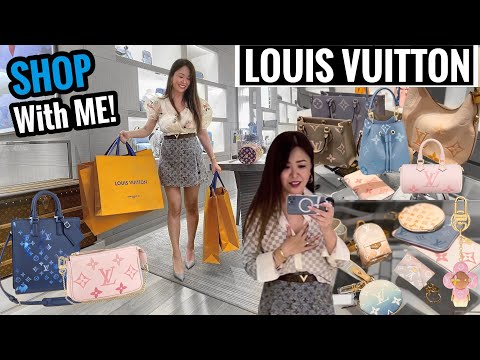 Huge Shopping Day At Louis Vuitton! The New Hottest