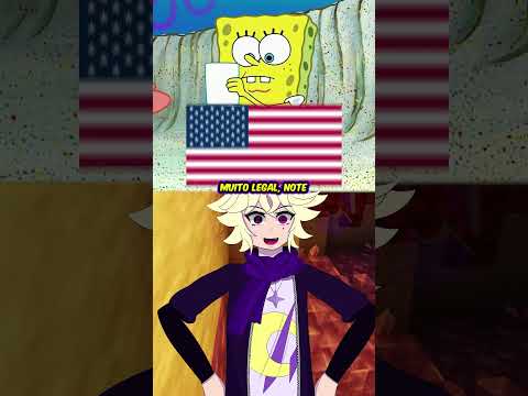 A Piada De Bob Esponja Que Não Funcionou Em Português... #shorts