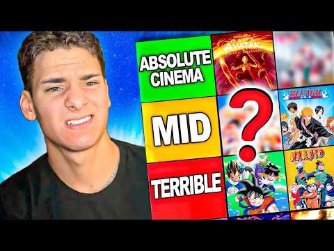 best anime to edit (tier list)