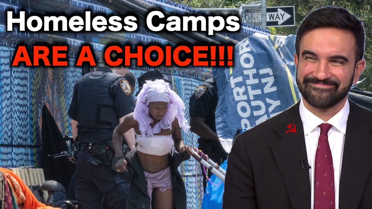 Mamdani Allows MASSIVE Homeless Camp