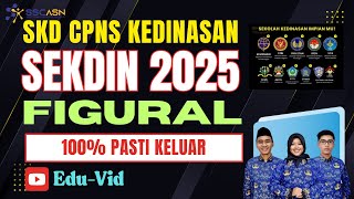 100% PASTI KELUAR!!! FIGURAL SKD TIU CPNS KEDINASAN 2025