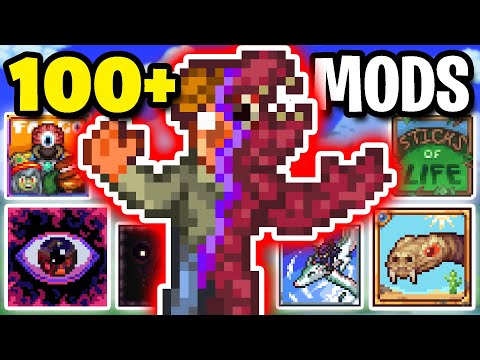 I Made the BIGGEST Terraria Plus Modpack.