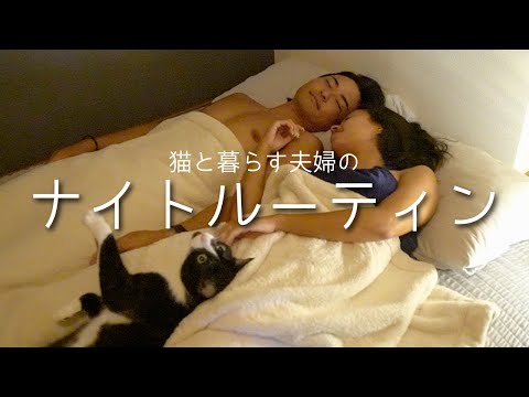 【ナイトルーティン】宮崎に移住した夫婦と猫のリアルな夜の過ごし方。