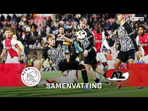 ROOD voor KAPLAN🟥 OPZIENBARENDE GOAL van ADDAI🤯 | Samenvatting Jong Ajax - Jong AZ