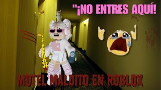 Intenté ESCAPAR del MOTEL EMBRUJADO… spoiler: GRITÉ 😱 | Catypink Juega