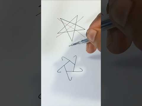 How To Draw Star Like Pro #shorts #shortsfeed #youtubeshorts #art #viral #trending