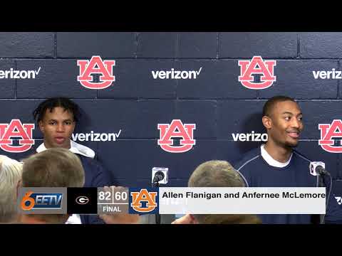 Allen Flanigan and Anfernee McLemore Press Conference vs Georgia 1.11.20