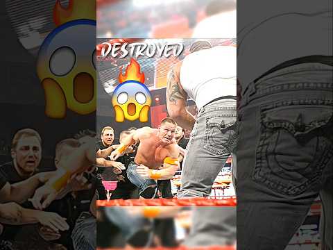 John Cena Destroyed 🔥 Batista And His Security #edit