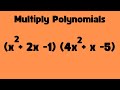 Polynomial Operations and Distributions