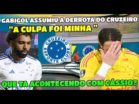 CRUZEIRO É A MAIOR VITMA DE HULK E GABIGOL ASSUME A CULPA. O GOLEIRO CÁSSIO ABAIXO PREOCUPA A RAPOSA