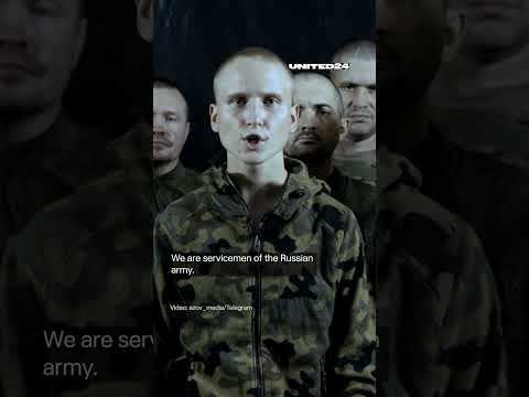 Captured Russian Soldiers Thank Ukrainian Forces For Saving Their Lives #warinukraine