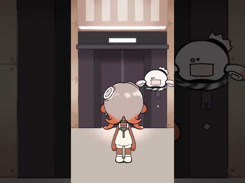 【手描きアニメ】エレベーターがおかしい【サイドオーダー】#shorts #スプラトゥーン3 #サイドオーダー #手描きアニメ #splatoon3 #sideorder