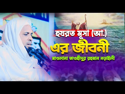 হযরত মূসা (আ.) এর জীবনী || মাওলানা তাওহীদুর রহমান নড়াইলী || Maulana Tauhidur Rahman Naraili Waz