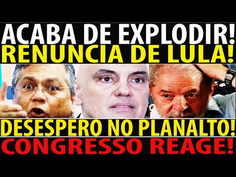 B0MBA! RENUNCIA DE LULA AGORA EM BRASÍLIA! COMBOIO DE PARLAMENTARES FAZ PEDIDO APÓS ALTA DO DÓLAR!