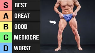 22 Leg & Glute Exercises Ranked (Worst to Best!)