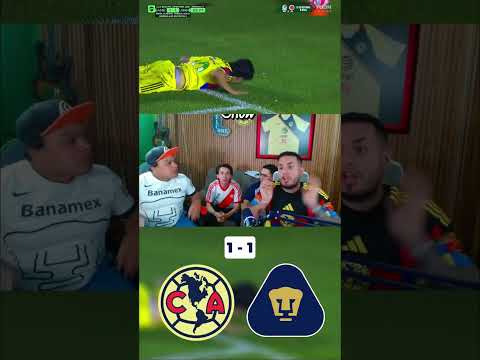 Reacción América vs pumas parte 2