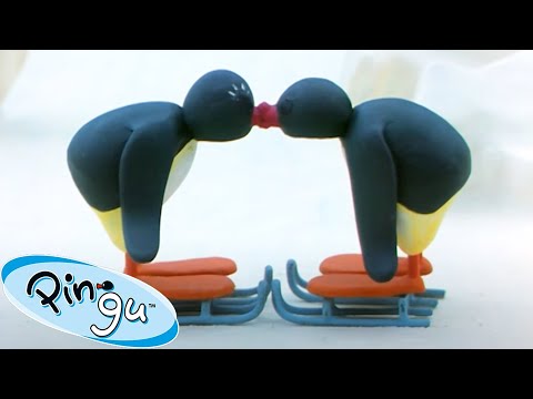 The BIG Kiss! 🐧 | Pingu - Official Channel | Cartoons For Kids