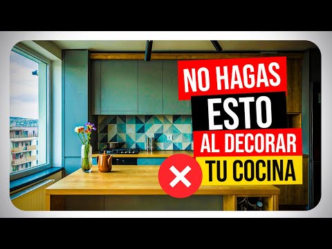 ¡Errores que NUNCA debes cometer al diseñar tu cocina! Consejos Prácticos