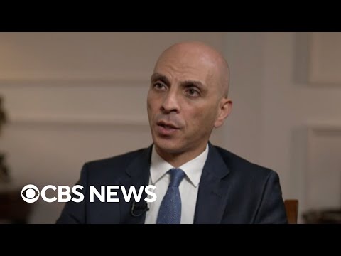 YouTube video thumbnail: Top Egyptian Official Tells CBS News $70 Billion Needed to Rebuild Gaza