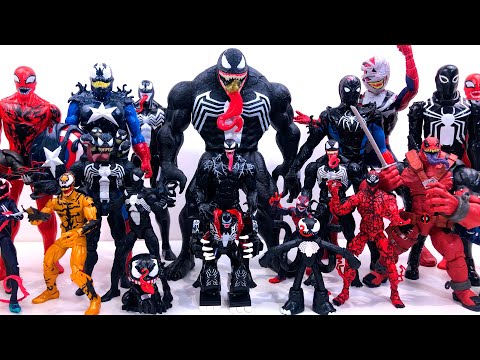 VENOM y los SIMBIONTES - Mi Colección Completa de Juguetes VENOMIZADOS | Super Toys Collection