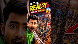 ✈️ விமானத்தில் இருந்து City! 😍மேகங்களுக்கு மேலே மறக்க முடியாத காட்சி 🌆 #Shorts #Dubai #FlightView
