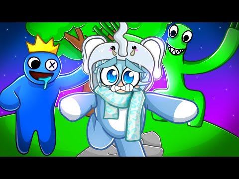 SURVIVE THE RAINBOW FRIENDS IN ROBLOX!