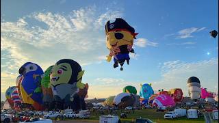 Painted Horizons 2025 Albuquerque International Balloon Fiesta Timelapse Day and Night Compilation