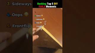 Top 5 DIY Fails 😂 | Funniest DIY Projects Gone Wrong #shortsfeed #funnyfails #diyprojects