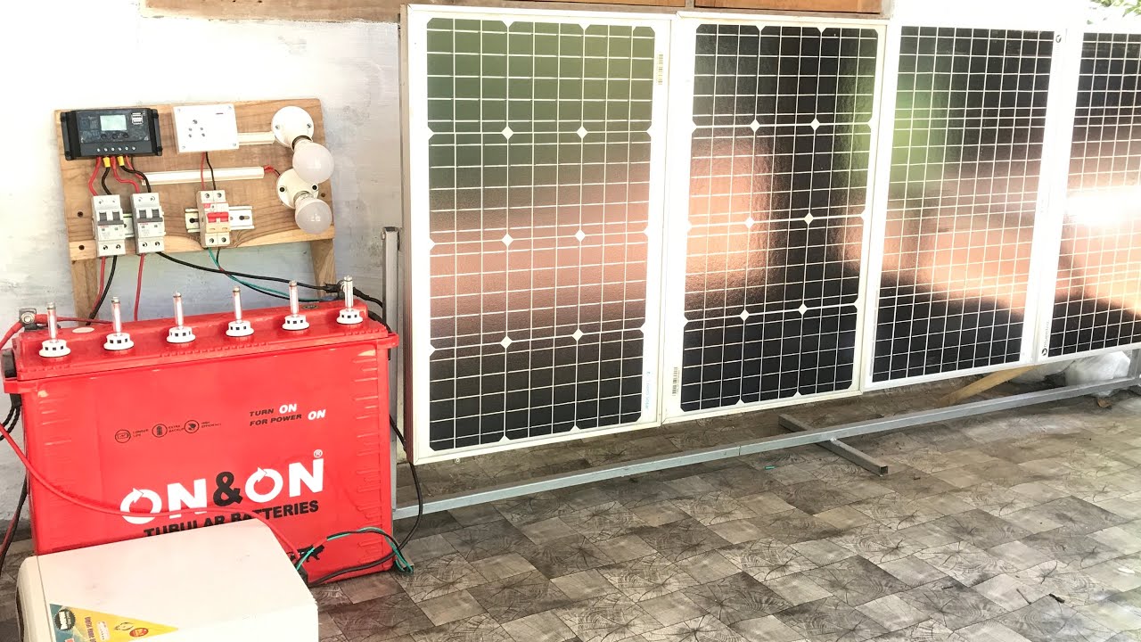 Off-grid Living | DIY Solar Inverter | Solar Power System 800 W