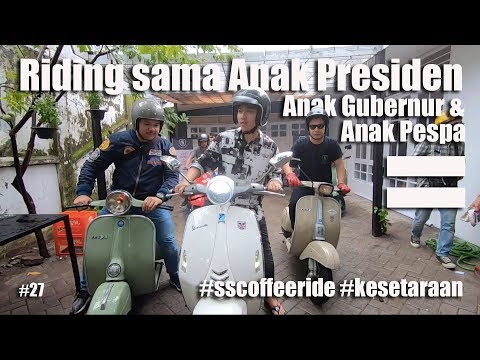 ANAK PRESIDEN SENDAL JEPITAN, HUJAN TETAP GAS! #scootevent #27