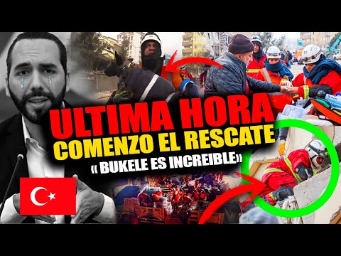ULTIMA HORA 😱COMENZÓ EL RESCATE EN TURKIA, EL SALVADOR SORPRENDE AL MUNDO, IMPACTANTES IMÁGENES