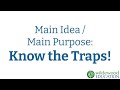 Understanding Answer Traps in Tests