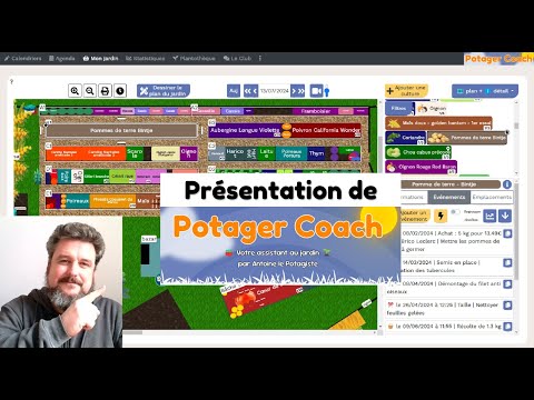 Faites avec moi le grand tour des fonctionnalités de Potager Coach