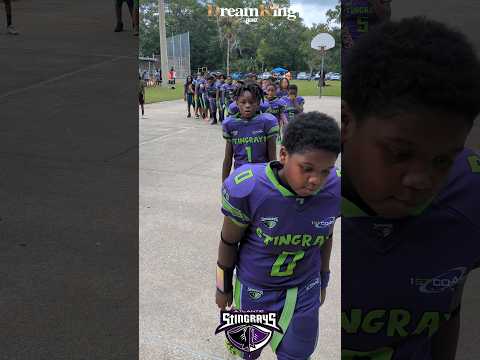 #9u Atlantic Stingrays walking in to play Georgia Soul Runners #youthfootball