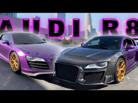 Audi R8 Transformation: Full Carbon Fiber Body Kit Installed!