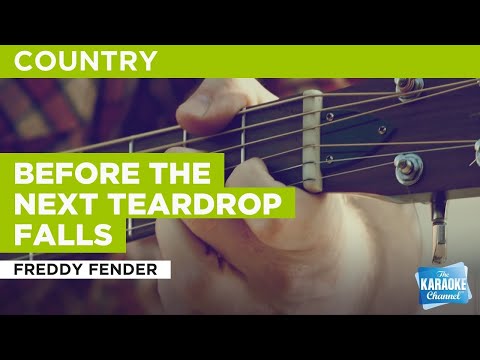 Before The Next Teardrop Falls : Freddy Fender | Karaoke with Lyrics