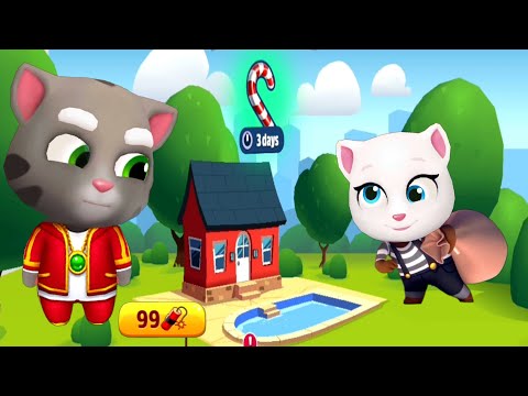 Talking Tom Gold Run Funny Fails vs How to Unlock King Tom - Full Screen - Android iOS