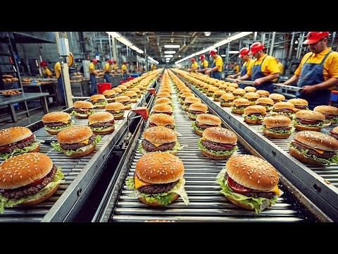 CÓMO SE HACEN LAS HAMBURGUESAS DE MCDONALD'S. LA PRODUCCIÓN DE ALIMENTOS