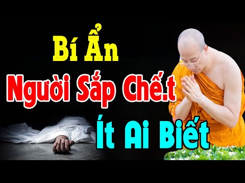 Người Trước Khi CH ẾT Thường Thấy Điều Này    Nghe Để Biết Sau Khi Chết Ta Đi Về Đâu  Thầy Thái Minh