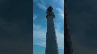 A 43m tall Tahkuna Lighthouse on Hiiumaa / Focus On Estonia #estonia #dronevideo #drone #hiiumaa