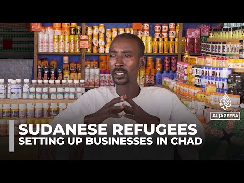 YouTube video thumbnail: Sudanese Refugees Rebuild Lives With Small Businesses in Chad's Camps