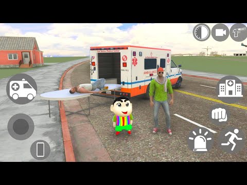 🔥 Ambulance Help Franklin To Go Hospital 💥🚑 Indian Bike Driving 3d Game 🎮 Video