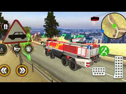 Offroad Truck Simulator/Fire Truck driving simulator - android gameplay