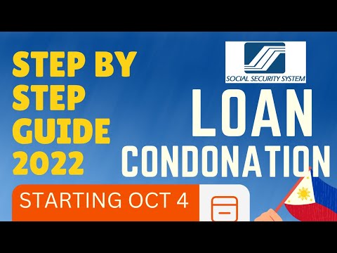 SSS Loan Condonation 2022 - How to Apply and waive penalty