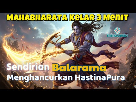 Sendirian Balarama Hancurkan Astinapura. Mahabarata Kelar 3 Menit Saja!