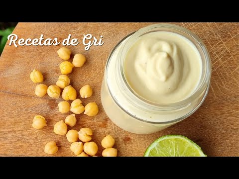 MAYONESA VEGETAL para tus ENSALADAS - Saludable y Vegana - Recetas de Gri